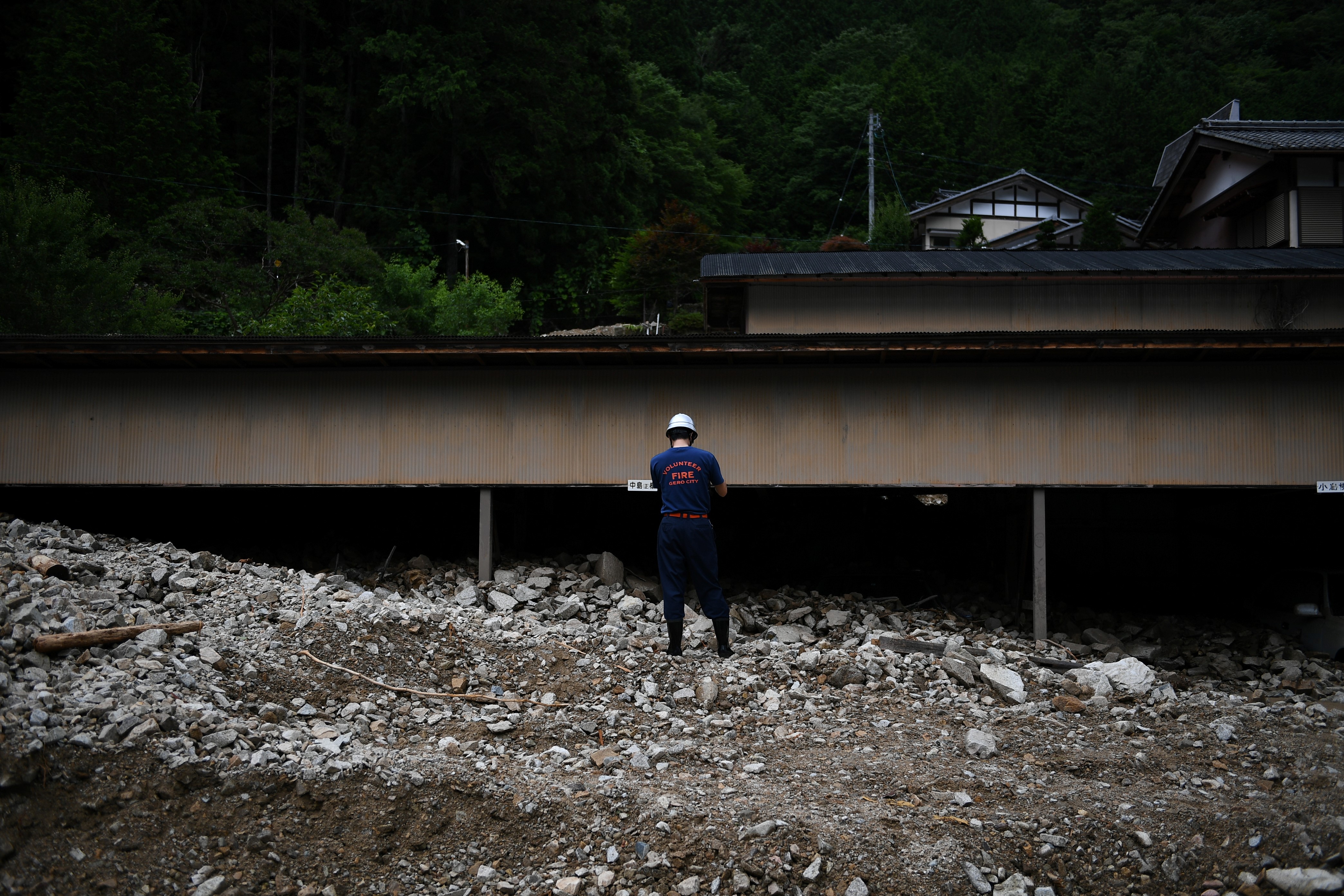 وێنە و ڤیدیۆ... کارەسات لە ژاپۆن بەهۆی لافاو و رۆچوونی زەوی
